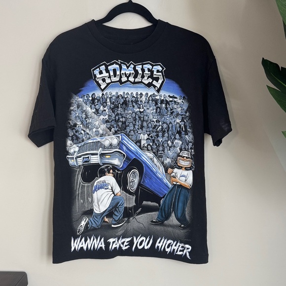Zumiez Other - Homies Tee with Blue Lowrider Design